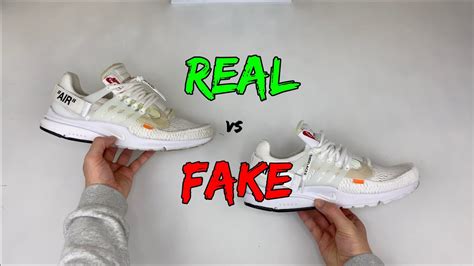 difference between original nike presto and fake|nike off white presto.